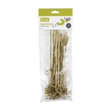 True Brand Long Bamboo Cocktail Picks - EACH