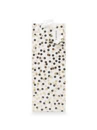 Gift Bag Tuxedo Dots - EACH