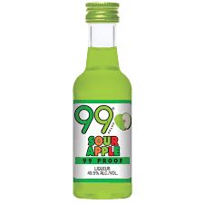 99 Brand Sour Apple Liqueur - 50ML 99 Brand Sour Apple Liqueur - 50ML