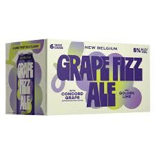 New Belgium Grape Fizz 12Z Can 6Pk - 6PK
