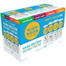 High Noon Day Pack Variety Vodka/Soda Can 8Pk - 8PK High Noon Day Pack Variety Vodka/Soda Can 8Pk - 8PK