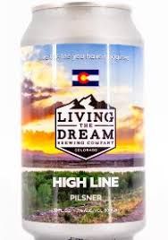 Living The Dream High Line Pilsner 12Z Can 6Pk - 6PK Living The Dream High Line Pilsner 12Z Can 6Pk - 6PK