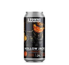 2 Towns Hollow Jack Pumpkin Coffee Cider 16Zcan - 16OZ