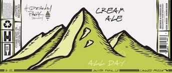 Hideaway Park All Day Cream Ale 12Zcan 6Pk - 6PK