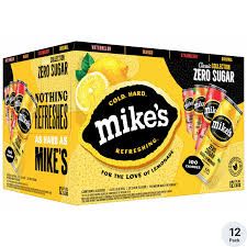 Mike'S Hard Zero Sugar 12Z Can - 12PK Mike'S Hard Zero Sugar 12Z Can - 12PK