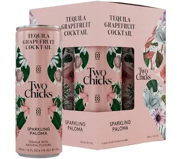Two Chicks Tequila Paloma Grapefruit Cocktail 4Pk - 4PK
