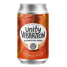 Unity Vibration Bourbon Peach Kombucha Beer 12Z Can - 12OZ Unity Vibration Bourbon Peach Kombucha Beer 12Z Can - 12OZ