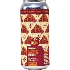Weldwerks Grandma Js'Straw Rhub Pie Sour Ale 16Z Can - 16OZ