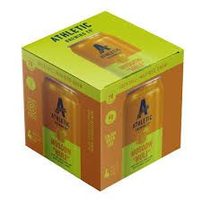 Athletic Non-Alc Moscow Mule 12Zcan 4Pk - 4PK
