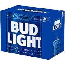 Bud Light 12Z Can 30 Pack - 30PK Bud Light 12Z Can 30 Pack - 30PK