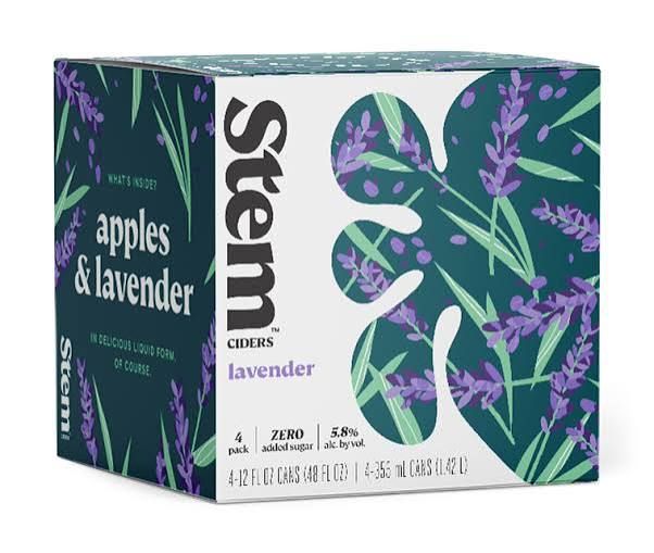Stem Cider Lavender 12Z Can - 4PK Stem Cider Lavender 12Z Can - 4PK