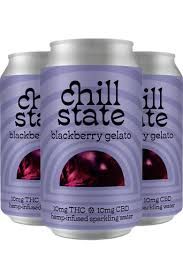Chill State Blacbrry Gelato Thc 1.5Mg/ Cbd 22.5Mg 6Pk - 6PK