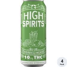 High Spirits Cherry Limeade Thc 1.75Mg/Cbd 27Mg Sgl - 12OZ High Spirits Cherry Limeade Thc 1.75Mg/Cbd 27Mg Sgl - 12OZ