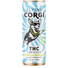 Flying Corgi Lemonade Thc 1.5Mg/Cbd 22.5Mg Sgl - 12OZ Flying Corgi Lemonade Thc 1.5Mg/Cbd 22.5Mg Sgl - 12OZ