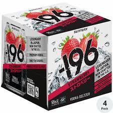 -196 Cktl Vodka Strawberry 12Zcan 4Pk - 4PK