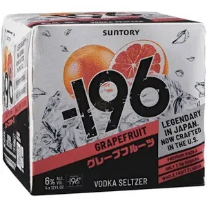 -196 Cktl Vodka Grapefruit 12Zcan 4Pk - 4PK
