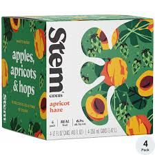 Stem Cider Apricot Haze 12Z Can - 4PK