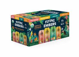 Flying Embers Hard Kombucha Birds Of Paradise Vrty Pk - 8PK