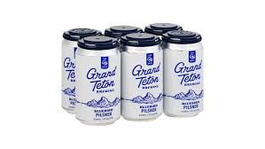 Grand Teton Bluebird Pilsner 12Z Can 6Pk - 6PK Grand Teton Bluebird Pilsner 12Z Can 6Pk - 6PK