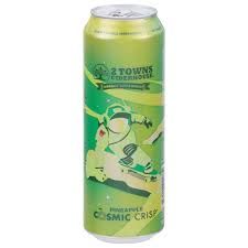 2 Towns Pineapple Cosmic Crisp Cider 19.2Z Can - 19OZ