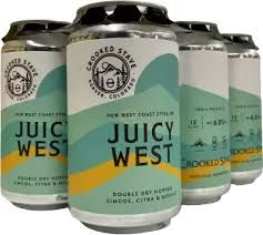 Crooked Stave Juicy West Ipa 12Z Can - 12OZ