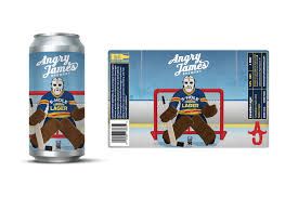Angry James 5 Hole Lager 12Zcan 6Pk - 6PK