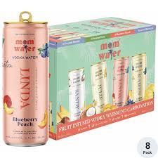 Mom Water Iced Tea&Vodka Variety Pack - 8PK Mom Water Iced Tea&Vodka Variety Pack - 8PK