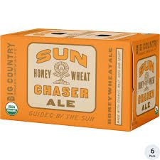 Big Country Sun Chaser Honey Wheat Ale 12Zcan 6Pk - 6PK