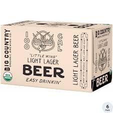 Big Country Little Wing Light Lager 12Zcan 6Pk - 6PK