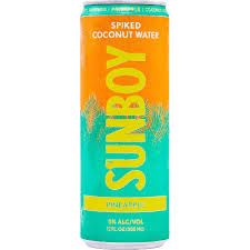 Sunboy Pineapple Spiked Coconut Water 19.2Z Can - 19OZ