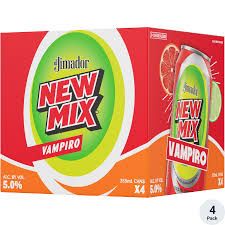 New Mix Vampiro El Jimador 12Z 4Pkcan - 4PK New Mix Vampiro El Jimador 12Z 4Pkcan - 4PK