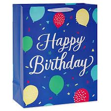 Gift Bag Happy Happy Birthday - EACH