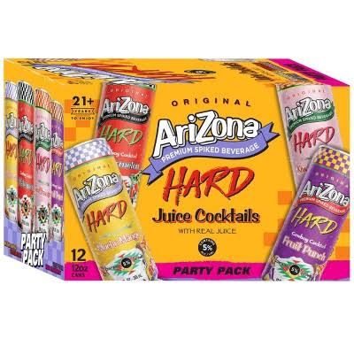 Arizona Hard Juice Cocktails 12Zcan - 12PK