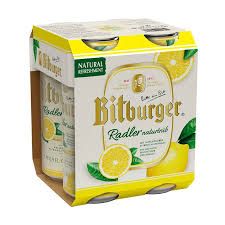 Bitburger Lemon Radler 16Z Can 4Pk - 4PK Bitburger Lemon Radler 16Z Can 4Pk - 4PK