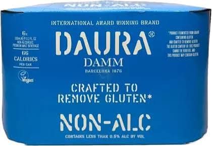 Estrella Daura Damm Non-Alch 11.2Z Can - 6PK Estrella Daura Damm Non-Alch 11.2Z Can - 6PK