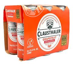 Clausthaler Grapefruit Non-Alch 11.2Z Can - 6PK Clausthaler Grapefruit Non-Alch 11.2Z Can - 6PK