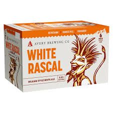 Avery Na White Rascal Belgian 12Zcan 6Pk - 6PK Avery Na White Rascal Belgian 12Zcan 6Pk - 6PK