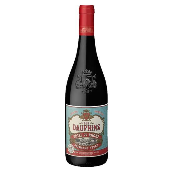 Les Dauphins Cotes Du Rhone Reserve Rouge - 750ML Les Dauphins Cotes Du Rhone Reserve Rouge - 750ML