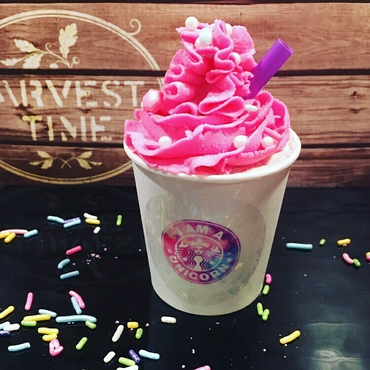 Frappe bath bomb