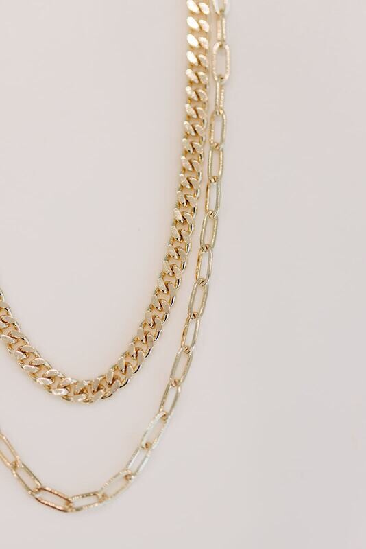 Kept Secret 2 Layer Necklace