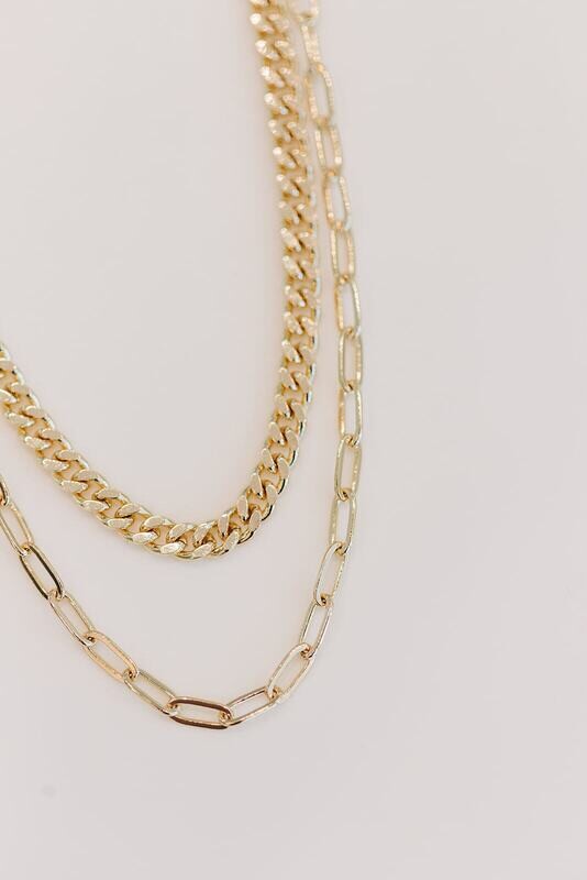 Kept Secret 2 Layer Necklace