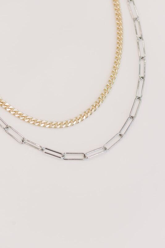 Revolution 2 Layer Necklace