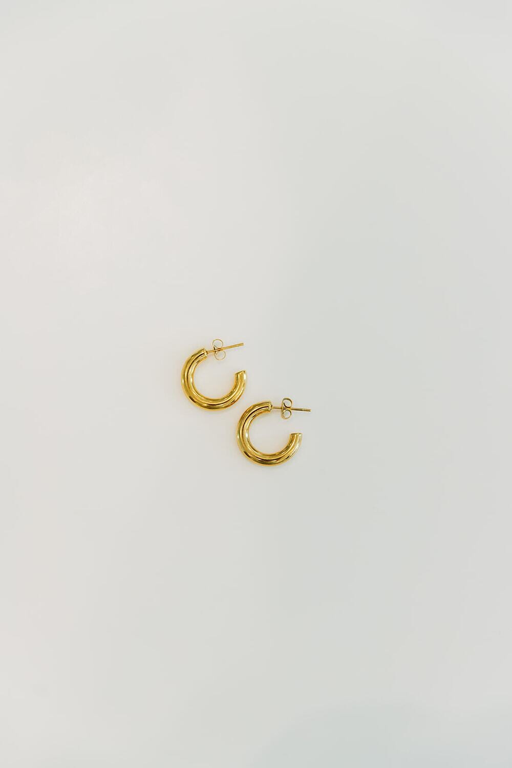 Chunky Gold Hoops 