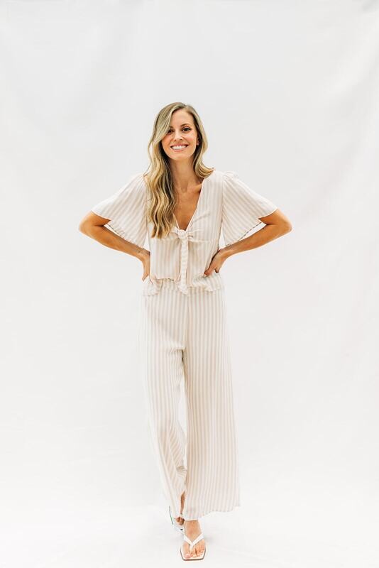 Marta Striped Pant