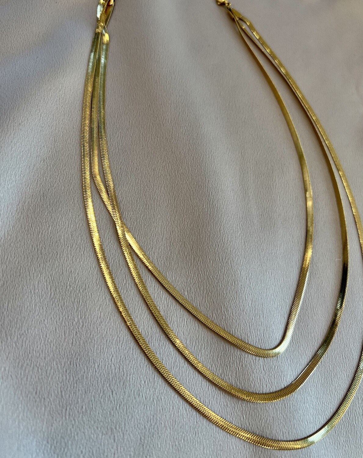 Monte Carlo Three Layer Necklace 