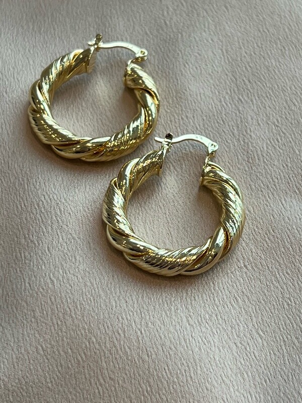 Tahiti Small Hoops 