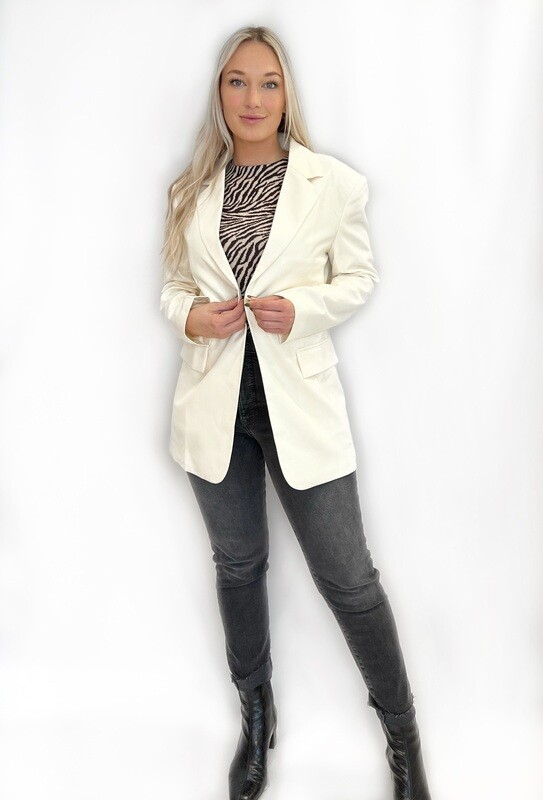 Oversized Single Breasted Blazer