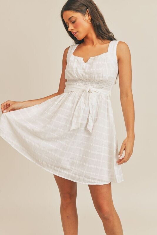 Have Faith Cotton Mini Dress