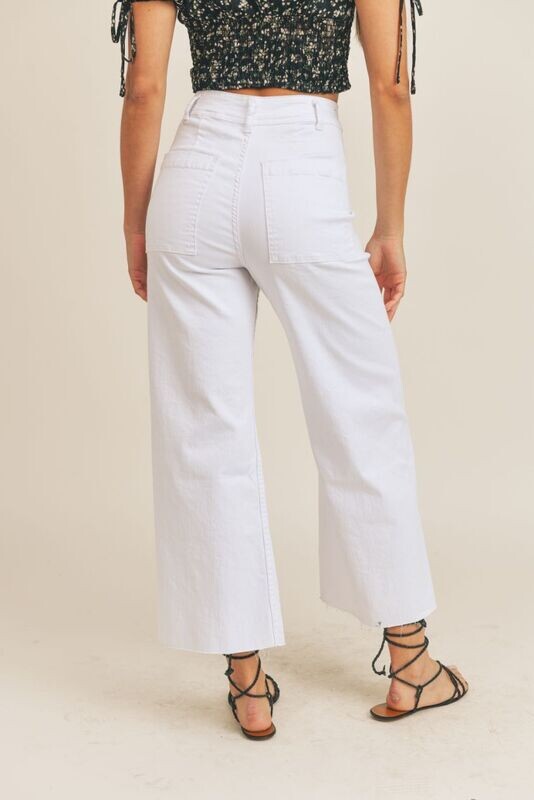 Clear Eyes Wide Leg Denim Pant