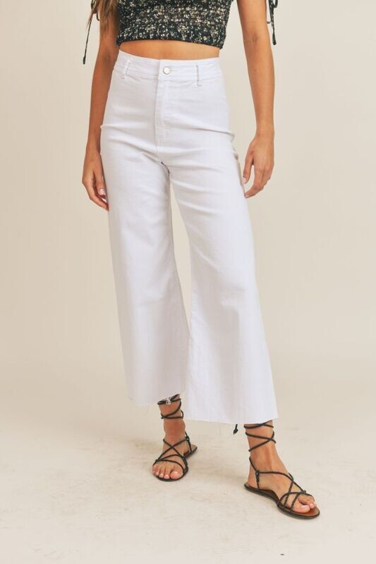 Clear Eyes Wide Leg Denim Pant